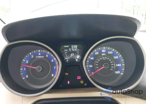 2013 Hyundai Elantra Gls from USA, damaged, VIN KMHDH4AE5DU846520